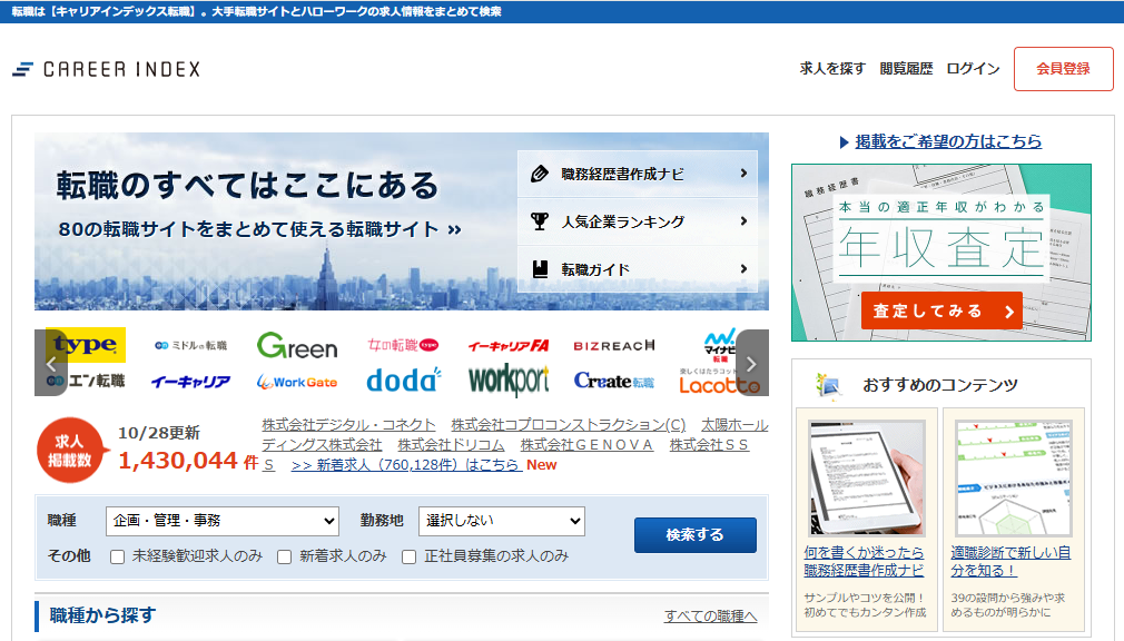 キャリアインデックス