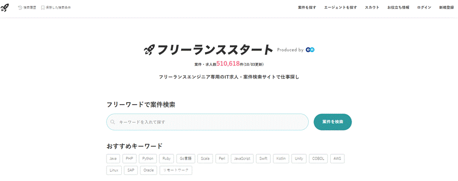 フリーランススタート